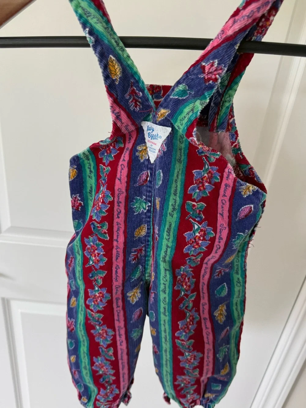 Oshkosh B’gosh Vintage 80s Corduroy Bubble Romper 18 Months